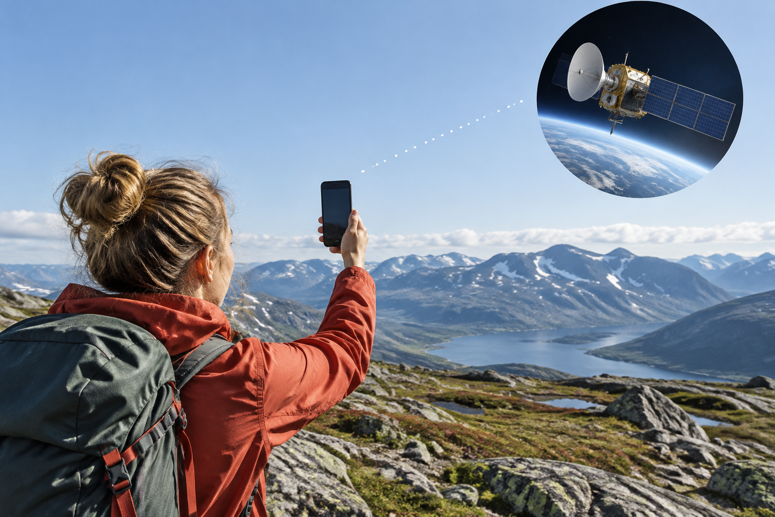 Kommer alla att använda satellittelefoner?