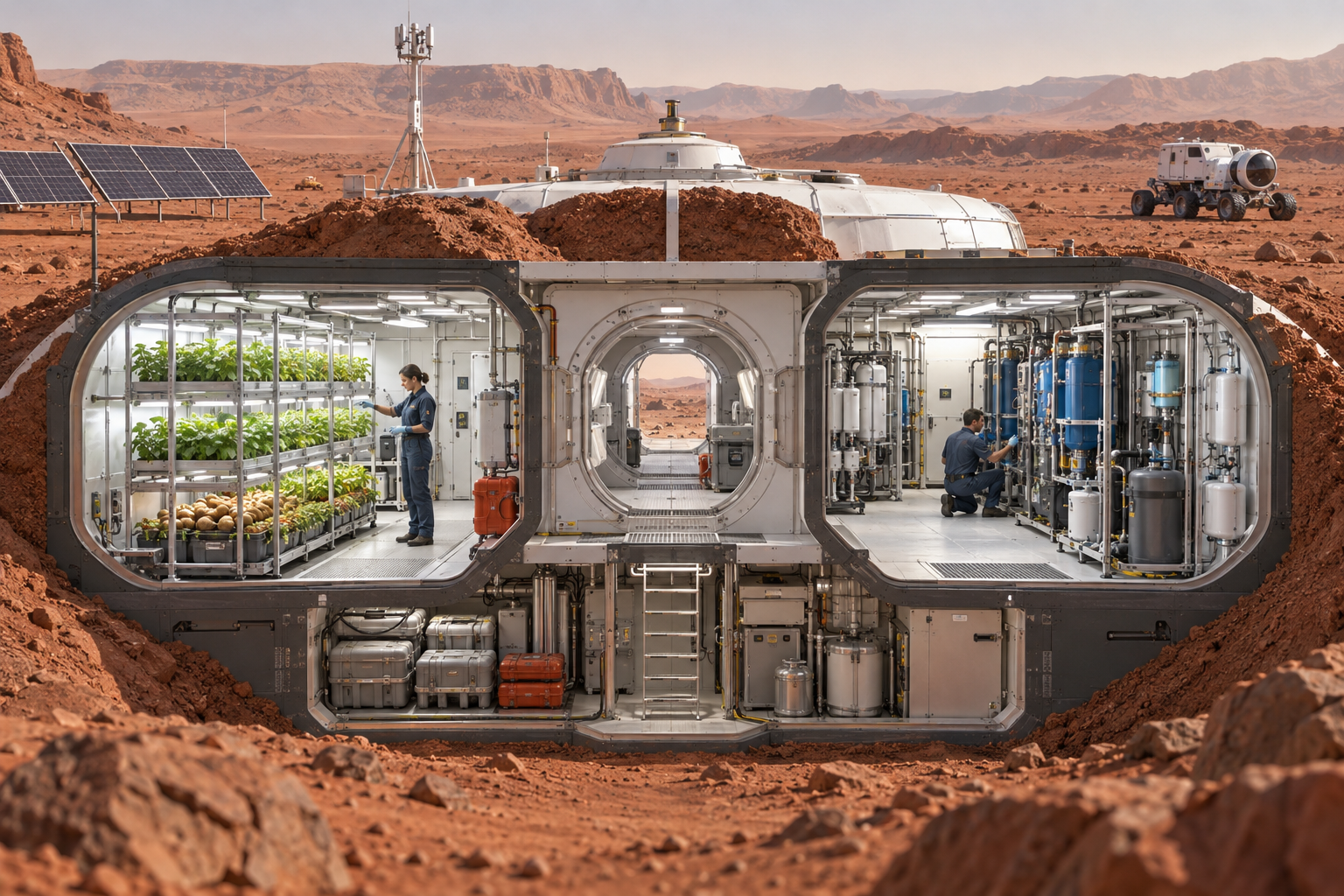 Mars svåraste resa börjar efter landningen